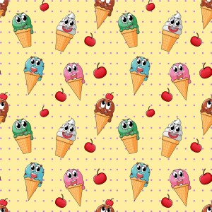 Smycz miejska dla psa "Ice Cream"