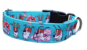 Obroża dla psa "Lucky Dog" handmade