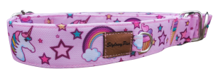 obroża półzacisk "UNICORN" handmade